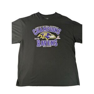 NWOT New Era Baltimore Ravens 2012 AFC Champions Graphic Tshirt. Men's Size 2XL